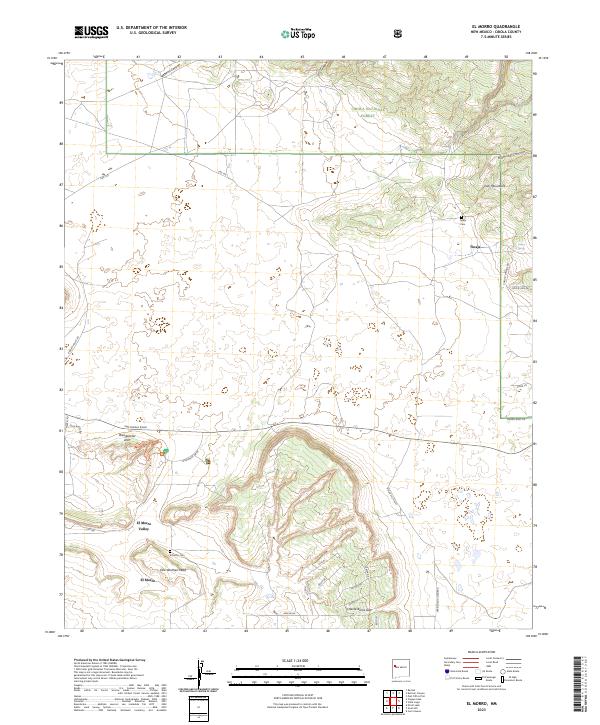 El Morro topographic map thumbnail