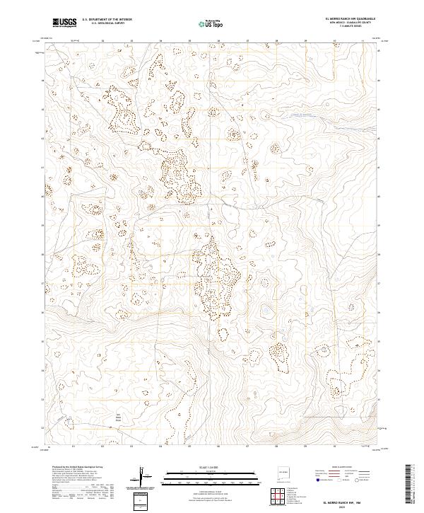 El Morro Ranch NW topographic map thumbnail