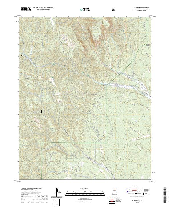 El Porvenir topographic map thumbnail