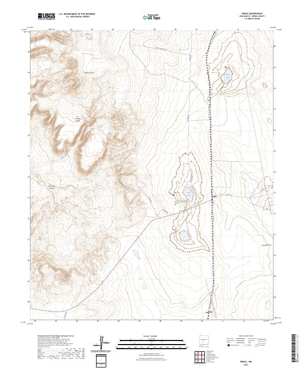Engle topographic map thumbnail