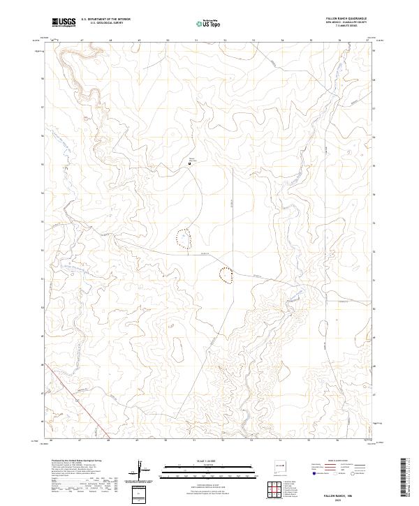 Fallon Ranch topographic map thumbnail