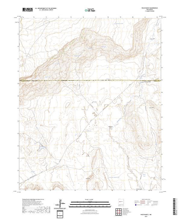 Field Ranch topographic map thumbnail
