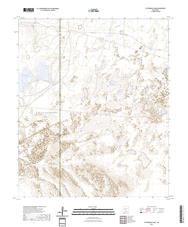Fifteenmile Lake topographic map thumbnail