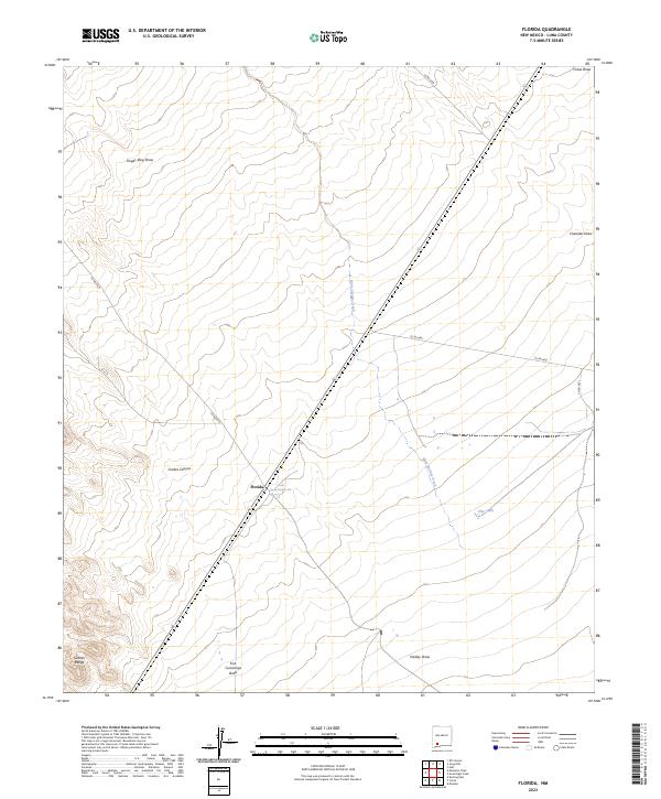 Florida topographic map thumbnail