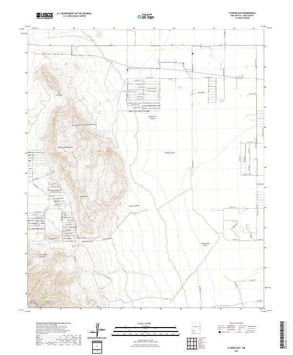 Florida Gap topographic map thumbnail