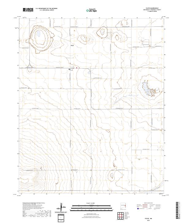 Floyd topographic map thumbnail