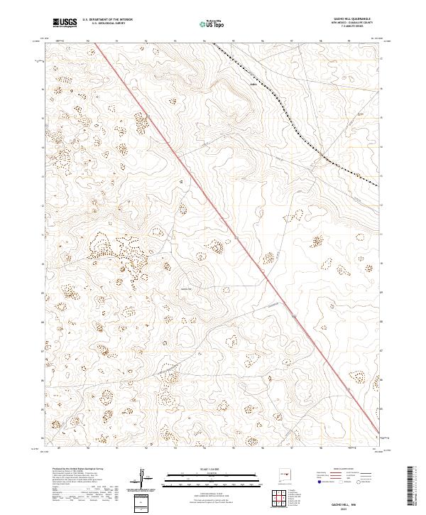 Gacho Hill topographic map thumbnail