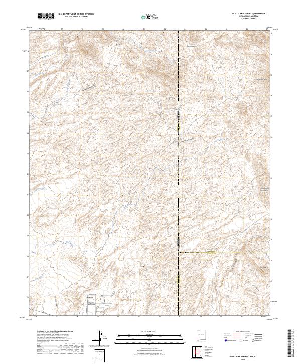 Goat Camp Spring topographic map thumbnail