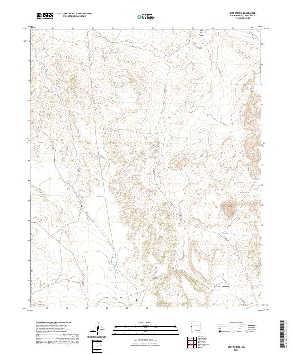 Goat Spring topographic map thumbnail