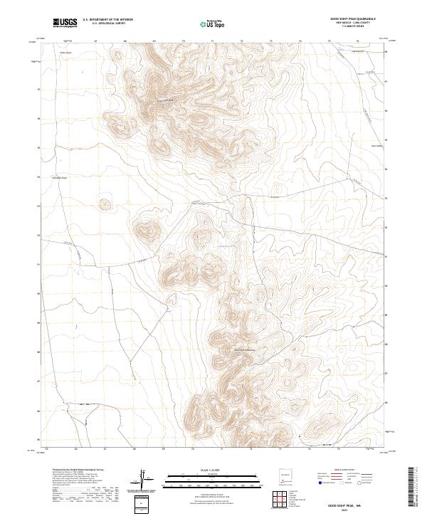 Good Sight Peak topographic map thumbnail