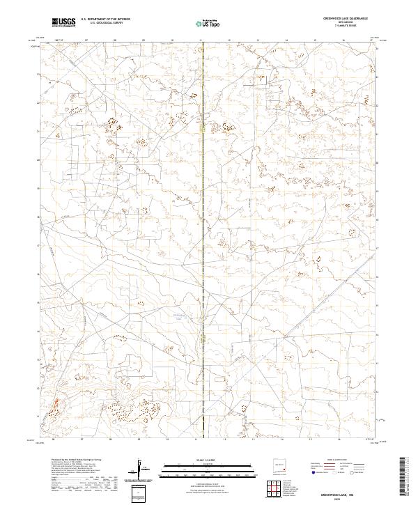 Greenwood Lake topographic map thumbnail