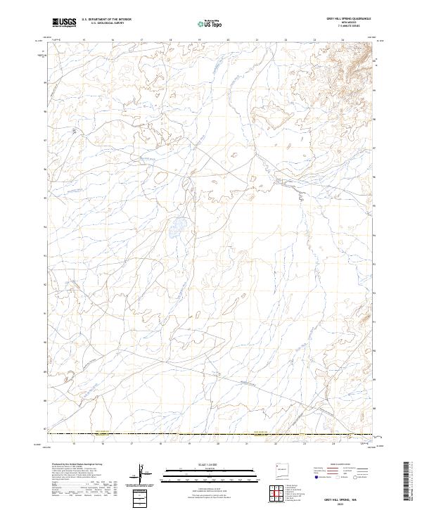 Grey Hill Spring topographic map thumbnail