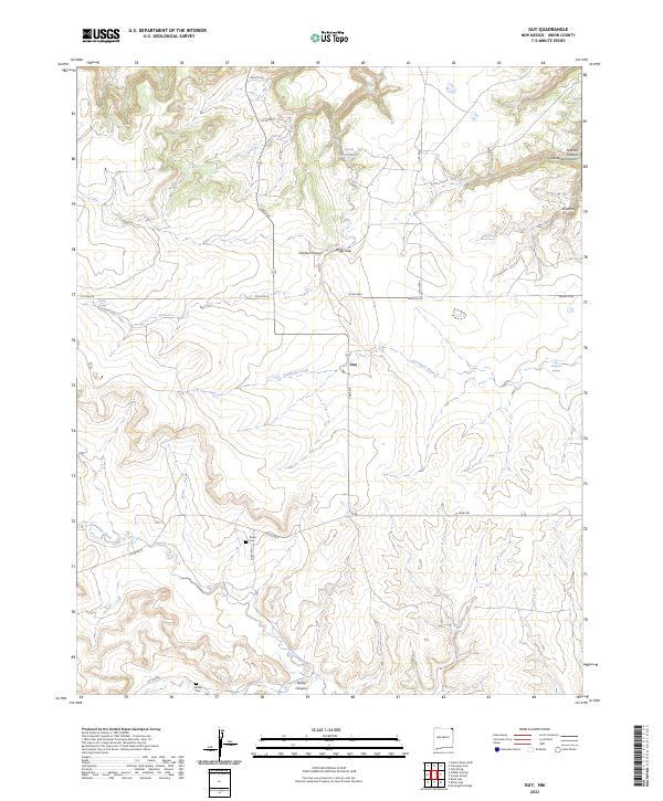 Guy topographic map thumbnail