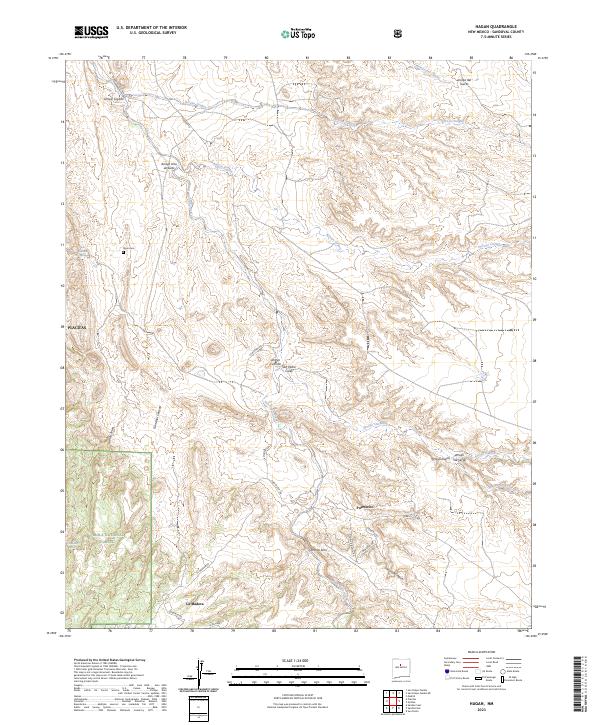 Hagan topographic map thumbnail