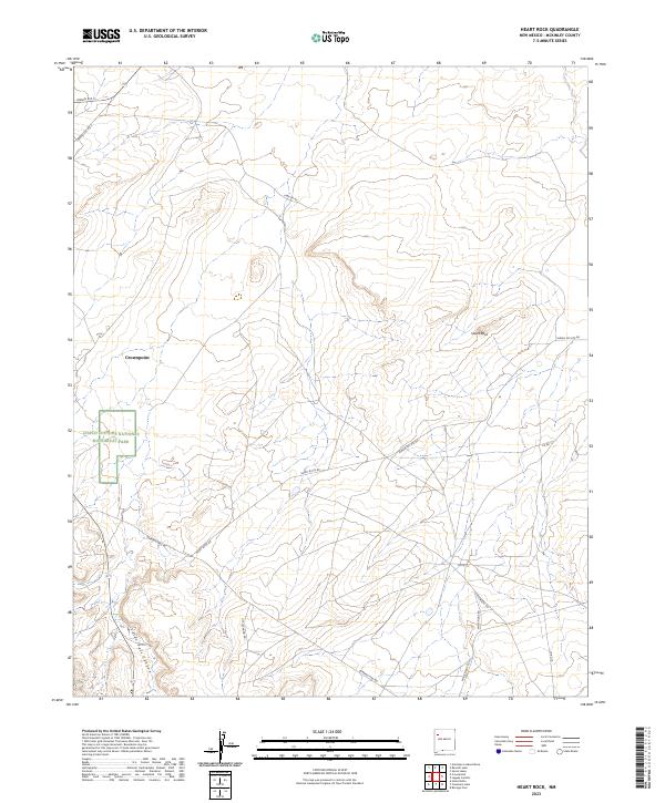 Heart Rock topographic map thumbnail