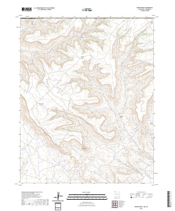 Heifer Point topographic map thumbnail