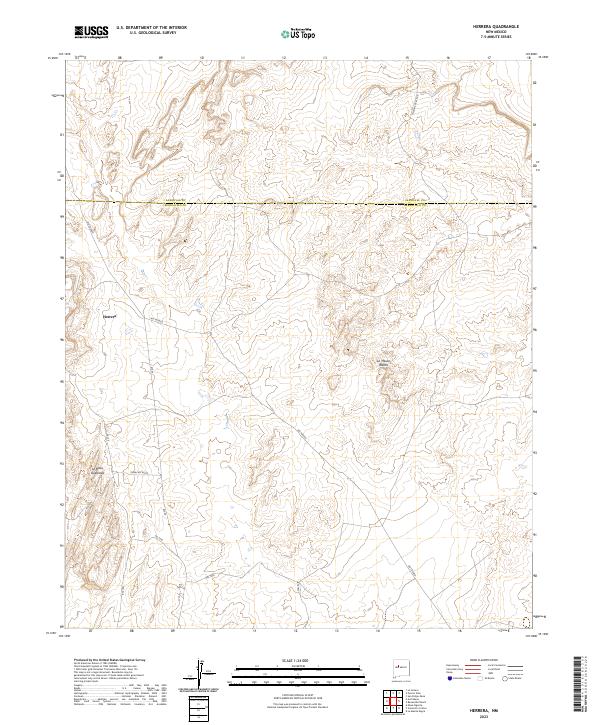 Herrera topographic map thumbnail