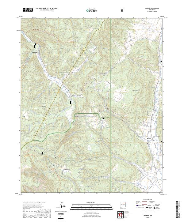 Holman topographic map thumbnail