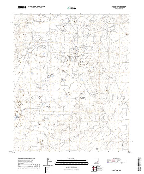Illinois Camp topographic map thumbnail