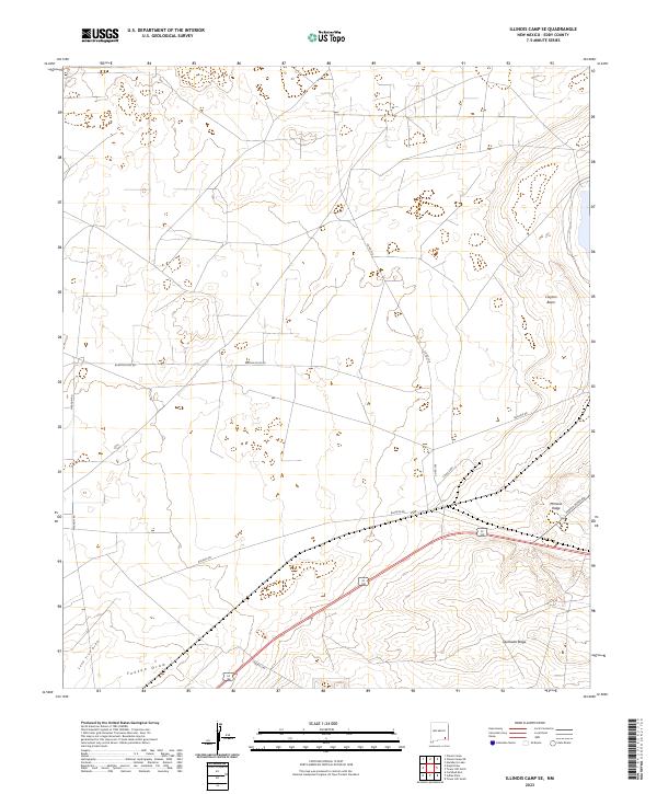 Illinois Camp SE topographic map thumbnail