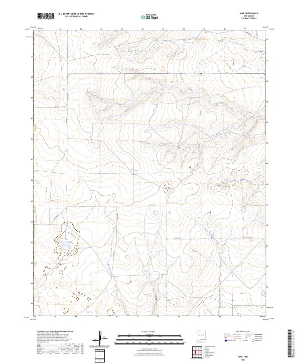 Ione topographic map thumbnail