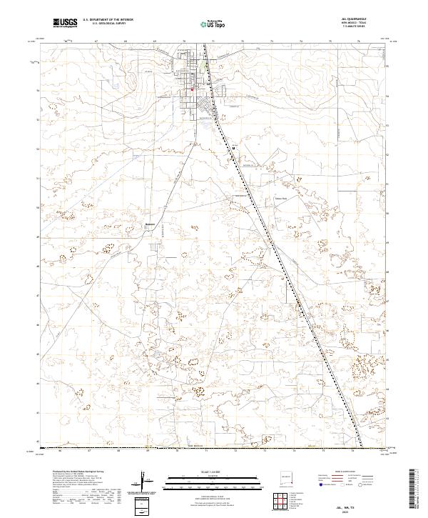 Jal topographic map thumbnail