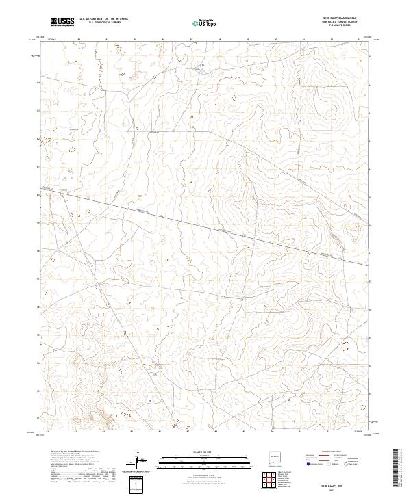 King Camp topographic map thumbnail