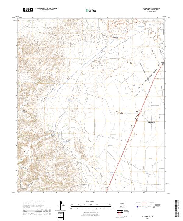 Kitchen Cove topographic map thumbnail