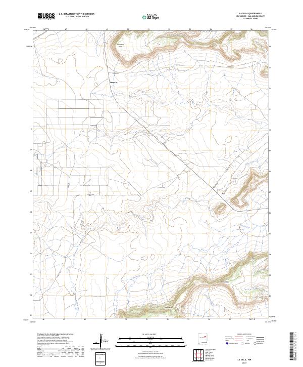 La Silla topographic map thumbnail