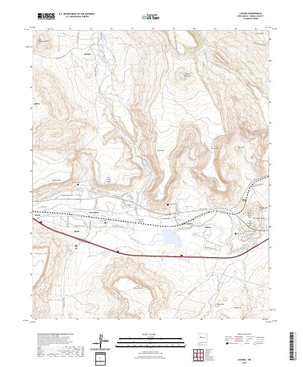Laguna topographic map thumbnail