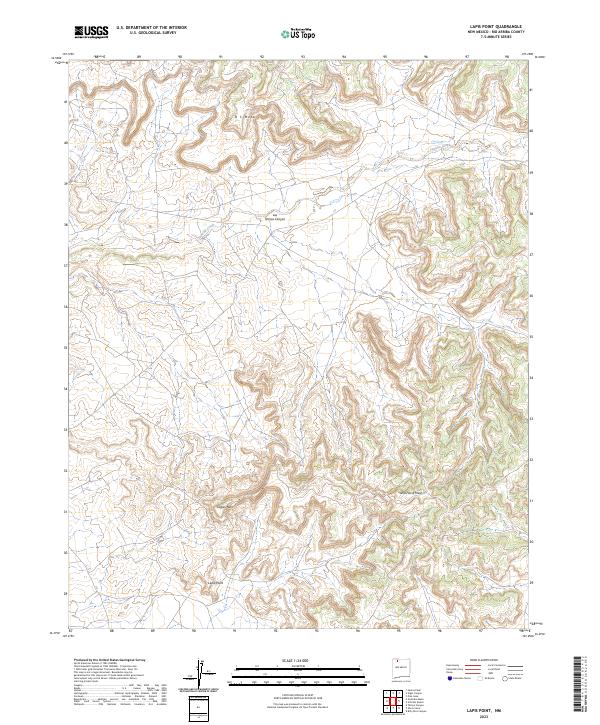 Lapis Point topographic map thumbnail