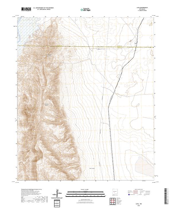 Lava topographic map thumbnail