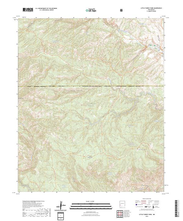 Little Turkey Park topographic map thumbnail