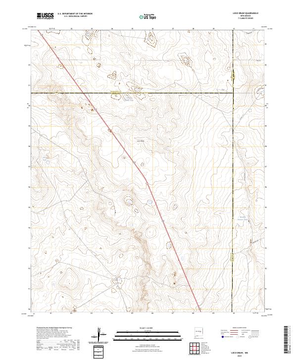 Loco Draw topographic map thumbnail
