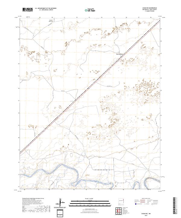Logan NE 2023 topographic map thumbnail
