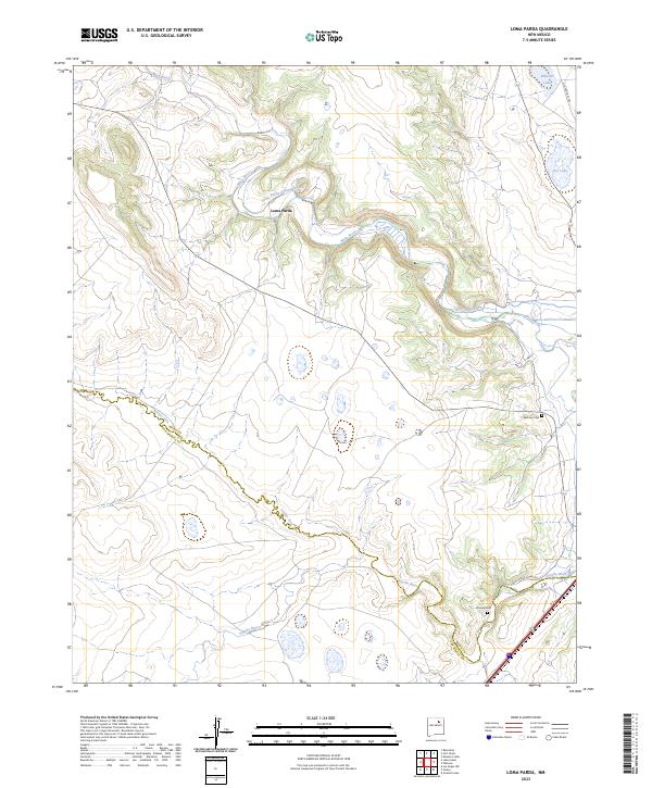 Loma Parda topographic map thumbnail