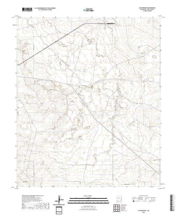 Los Medanos topographic map thumbnail
