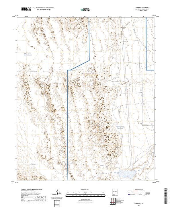 Lost River 2023 topographic map thumbnail