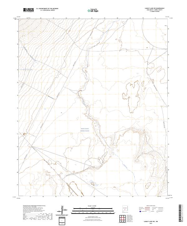 Lumley Lake NW topographic map thumbnail