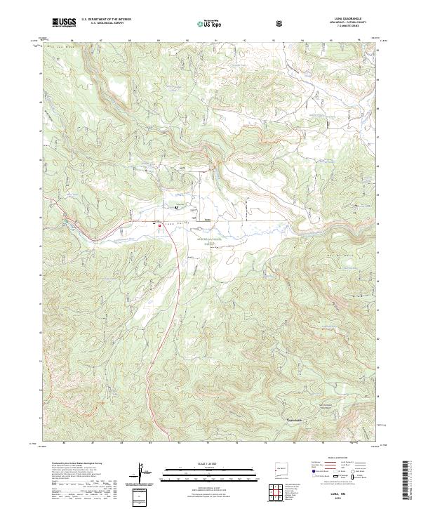 Luna topographic map thumbnail