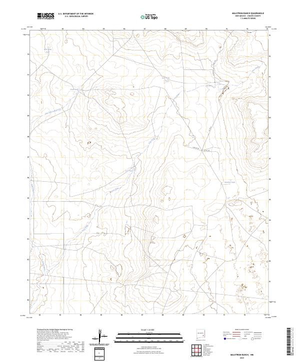 Malstrom Ranch topographic map thumbnail