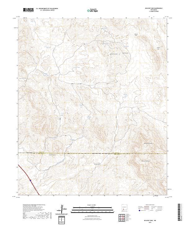 McLeod Tank topographic map thumbnail