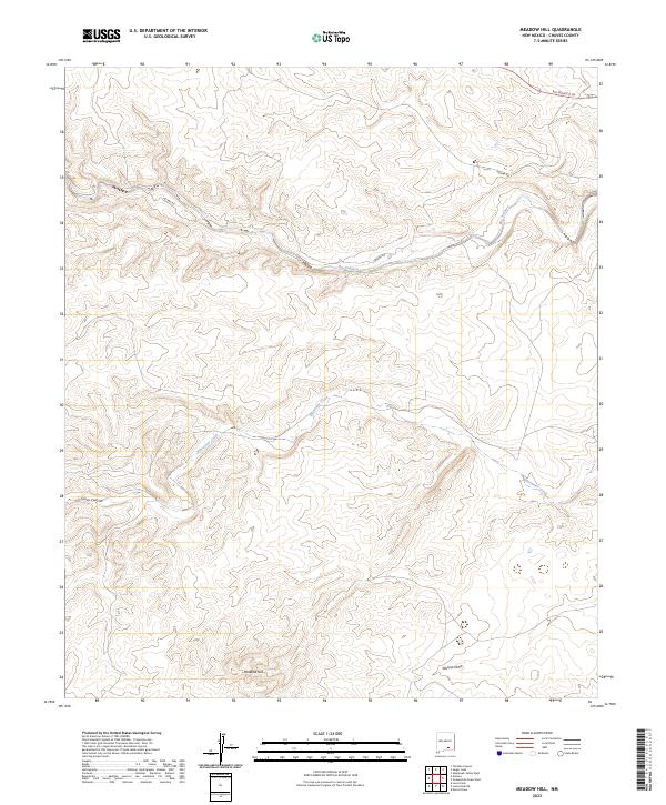 Meadow Hill topographic map thumbnail