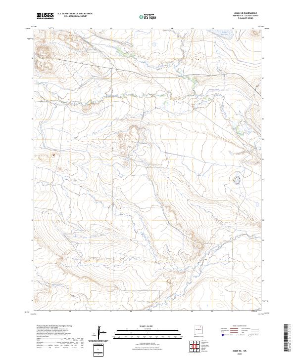 Miami NE 2023 topographic map thumbnail