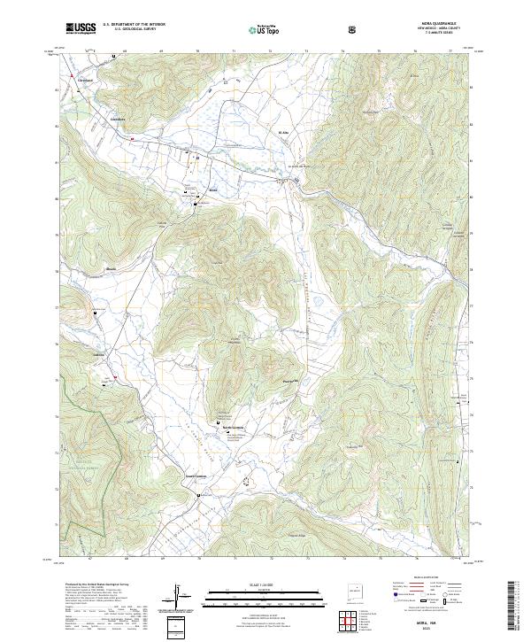 Mora topographic map thumbnail