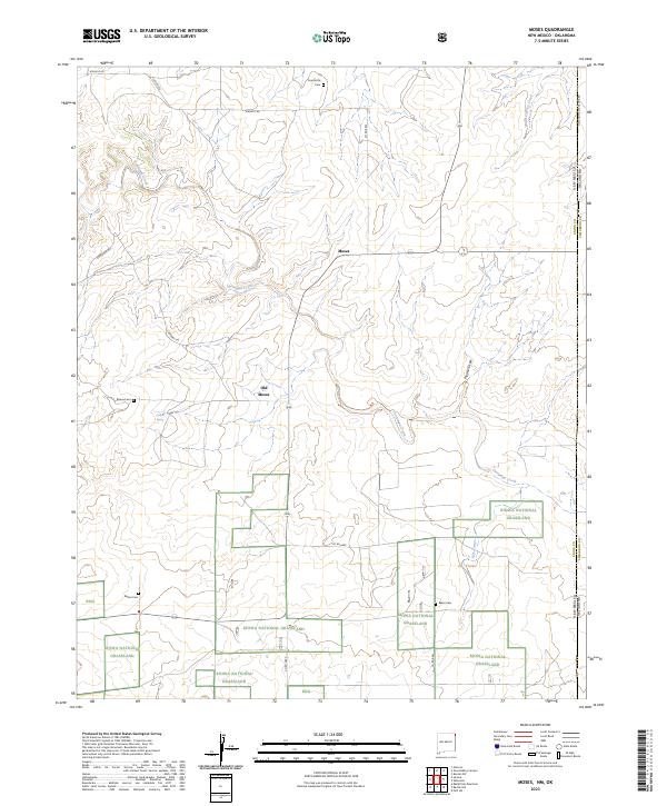 Moses 2023 topographic map thumbnail