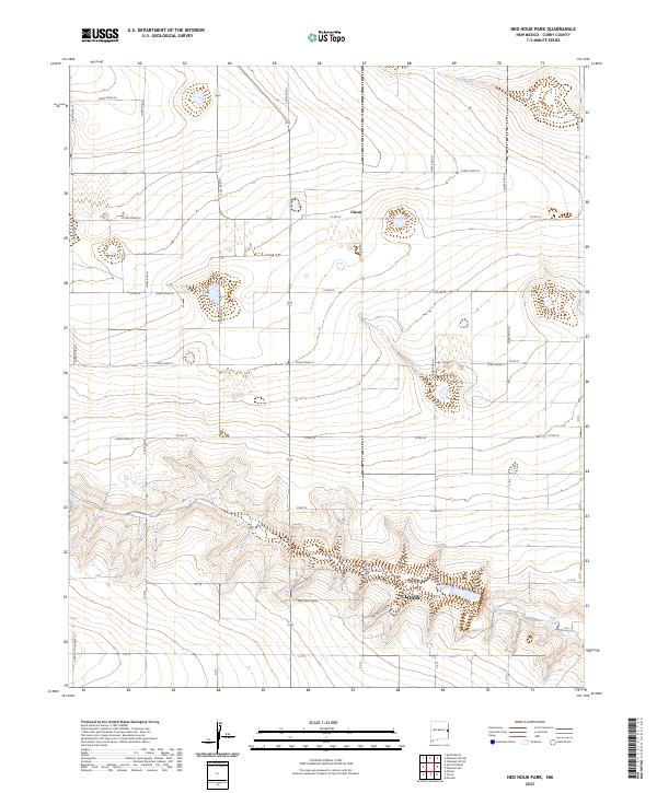 Ned Houk Park topographic map thumbnail