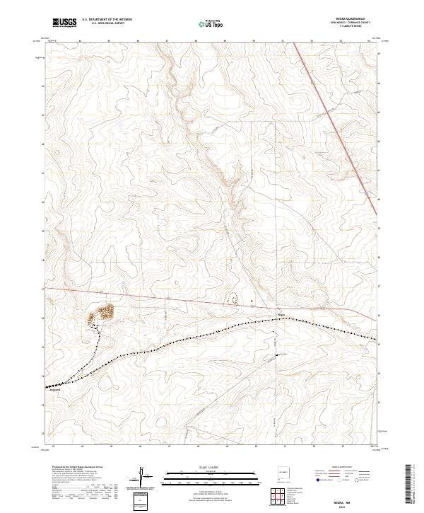 Negra topographic map thumbnail