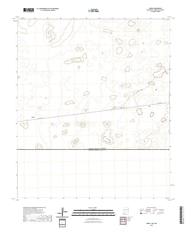 Noria 2023 topographic map thumbnail