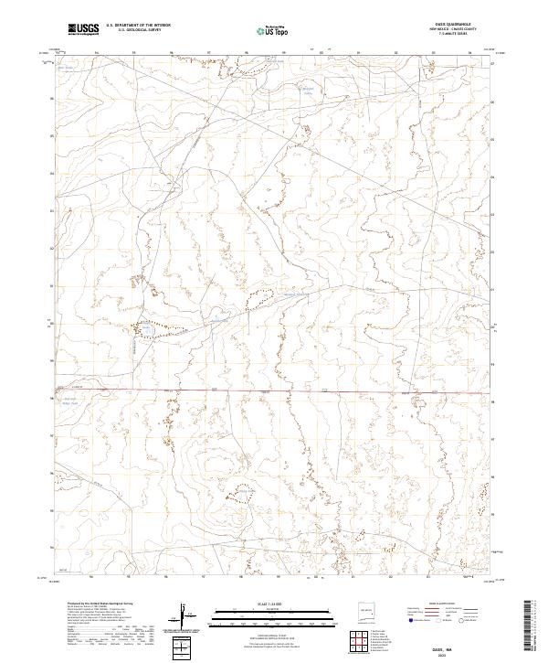 Oasis 2023 topographic map thumbnail
